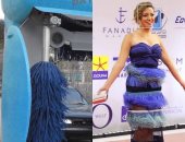 "اتريق على نفسك قبل ما حد يتريق عليك".. ريهام عبدالغفور تسخر من فستانها