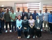 شاهد أول صورة لحسام البدري مع اللجنة الخماسية باتحاد الكرة