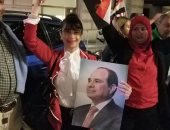فيديو.. المصريون يحتشدون لاستقبال الرئيس السيسى فى نيويورك