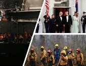 صور العالم هذا الصباح.. الجيش الأرجنتينى يواصل أعمال إطفاء حرائق غابات بوليفيا.. لقاء رئيس الوزراء الإسترالى سكوت ماريسون ودونالد ترامب فى البيت الابيض .. إنقاذ المهاجرين بميناء مارسامكسيت فى مالطا