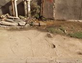 كسر ماسورة مياه بالنهضة فى حى السلام ثان والأهالى يناشدون لإصلاحها