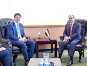 السيسي يلتقى رئيس وزراء إيطاليا فى مقر الأمم المتحدة لبحث تعزيز التعاون