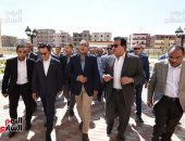 رئيس الوزراء يتفقد الجامعة التكنولوجية ببنى سويف خلال زيارته للمحافظة