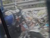 شكوى من انتشار القمامة بشارع ترعة الجبل بالمطرية