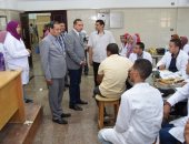 رئيس جامعة سوهاج يتفقد انتظام العملية التعليمية بالحرم الجامعى الجديد
