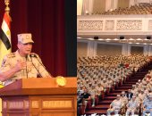 وزير الدفاع يلتقى برجال المنطقة المركزية العسكرية وعدد من دارسى المعاهد التعليمية