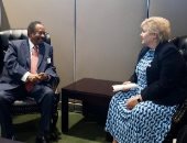 رئيس حكومة السودان يناقش مع رئيسة وزراء النرويج أهمية بناء السلام