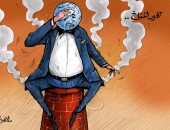 كاريكاتير الصحف الإماراتية.. انبعاثات المصانع تتسبب فى تغيير مناخ الأرض