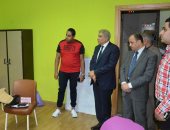 محافظ المنيا يتابع عددا من الانشطة والفعاليات بمكتبة مصر العامة