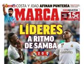 صدارة الريال وجوهرة برشلونة الأبرز فى صحف إسبانيا