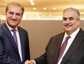 وزير الخارجية البحرينى يجتمع مع نظيره الباكستانى
