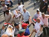 مواطنون يحتشدون لتأييد الرئيس بإمبابة والبدرشين وأوسيم ومنيل شيحة
