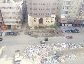 شكوى من مقلب قمامة أمام مسجد الصوالحة بشارع 15 مايو بشبرا الخيمة