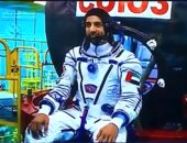 شاهد.. هزاع المنصورى يحاور طلاب مدارس الإمارات من الفضاء