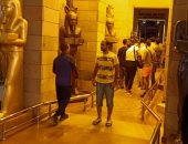 متحف النيل بأسوان يستقبل أولى أفواج قطار الشباب للموسم الشتوى الجديد