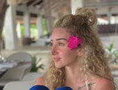 أول صور لأحمد فهمى وهنا الزاهد من شهر العسل.. كل واحد لوحده 