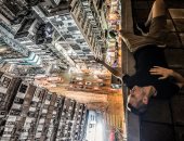 كل حاجة من فوق أحلى.. مصور متهور يأخذ لقطات رائعة لهونج كونج من ناطحات السحاب