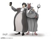 كاريكاتير الصحف الإماراتية.. تحالف بين شياطين ميليشيا الحوثى و إيران