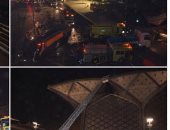 اندلاع حريق فى محطة قطار الحرمين بجدة.. طائرات مروحية لإنقاذ المحاصرين.. وإيقاف الرحلات حرصا على سلامة المسافرين.. إصابة 5 أشخاص ونقلهم إلى المستشفى.. والدفاع المدنى السعودى يعلن السيطرة على بؤرة النيران