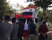 فيديو.. الجالية المصرية فى أيطاليا وأسبانيا تنظم وقفة لتأييد الرئيس السيسى