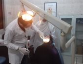 صور.. صحة القليوبية تنظم قافلة طبية لقرية العمار بطوخ