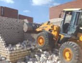 تساقط أجزاء من عقار دون إصابات وضبط 5 حالات بناء مخالف بالإسكندرية