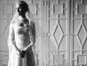 ميشا نونو تنشر صورة لفستان زفافها فى حفل حضرته إيفانكا ترامب وميجان ماركل