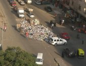 شكوى من انتشار القمامة بشارع الكابلات بالمطرية