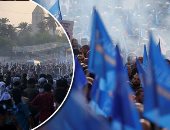 صور "العالم هذا المساء".. تزايد أعداد المتظاهرين بأحياء العاصمة العراقية.. الشرطة الفرنسية تنظم "مسيرة الغضب" فى باريس.. غياب الجماهير وارتفاع درجة الحرارة يؤثران بالسلب على بطولة العالم لألعاب القوى