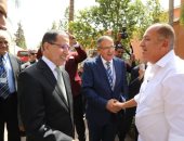 صور.. رجل الأعمال المصرى كامل أبو على يستقبل رئيس الحكومة المغربى بمراكش
