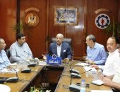 صور.. محافظة السويس ترفع درجة الاستعداد لموسم الأمطار والسيول