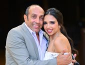 أحمد صيام يحتفل بخطوبة ابنته بحضور عائلة العروسين.. صور