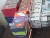 جمارك سفاجا تضبط محاولة تهريب كمية من السجائر والشيش الإلكترونية 