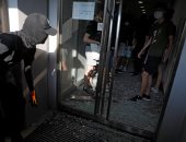 مسيرة طلابية للتنديد بالسلطات داخل الجامعة الصينية فى هونج كونج 