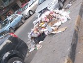 شكوى من انتشار القمامة بشارع جامعة الدول العربية بالمهندسين