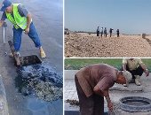 صور.. محافظات مصر تستعد لمواجهة السيول.. الإسكندرية تتجهز لاستقبال موسم الأمطار بتطهير 120 ألف مطبق و31 ألف شنيشة.. و28 سدا وبحيرة بالبحر الأحمر.. و3 ملايين جنيه لإنشاء 4 سدود بمطروح.. وتطهير 7 مخرات ببنى سويف