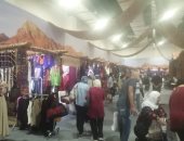 صور.. إقبال كثيف على الركن السيناوى بمعرض تراثنا 