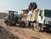 رفع 500 طن قمامة خلال حملات بمركزى شبين الكوم وأشمون ومنوف بالمنوفية