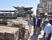 صور.. محافظ أسيوط يتفقد أعمال تنفيذ كوبرى ونفق مشاة المعلمين ونزلة عبداللاه