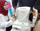 صور.. محافظ القليوبية: نستهدف فحص 120 ألف تلميذ ضمن مبادرة "نور حياة"