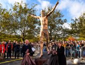 السويد تُكرم إبراهيموفيتش بـ "تمثال برونزي" فى مالمو 