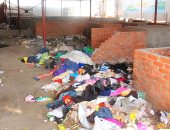 قارئة تشكو من انتشار القمامة بأرض الجمعية فى إمبابة