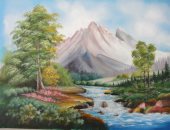 قارئ يشارك برسومات فنية رائعة لمظاهر فرحة النصر بحرب 6 أكتوبر