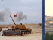 العدوان التركى يستهدف صوامع القمح فى رأس العين بشمال سوريا