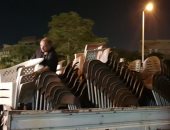 رئيس جهاز مدينة الشروق يقود حملة ليلية مكبرة على المقاهى المخالفة بالمدينة