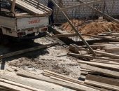صور .. التصدى لـ4 حالات بناء مخالف والتحفظ على مواد البناء بلإسكندرية