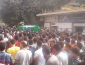 جنازة مهيبة للطالب محمود البنا ضحية البلطجة فى المنوفية..والأهالى: راجح قاتل