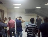 السيطرة على حريق مستشفى جامعة بنى سويف.. ولا خسائر فى الأرواح 