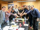 "صور "..اليوم السابع يكرم ناشئين الطائرة" أبطال العرب ورابع العالم "