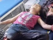 فيديو.. تهتك قدم طفلة كردية نتيجة جرائم أردوغان الوحشية فى سوريا